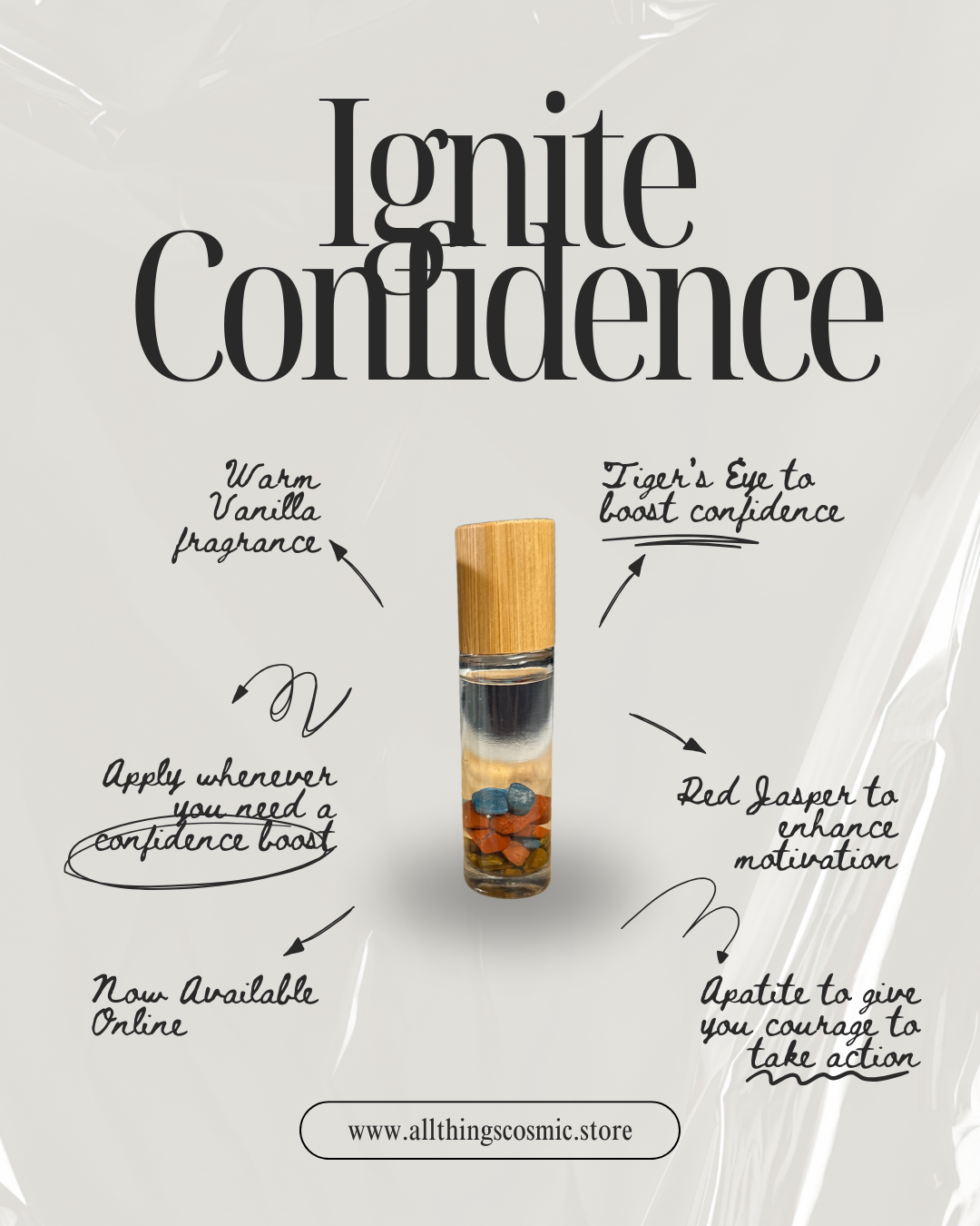 Ignite Confidence Crystal Infused Rollerball