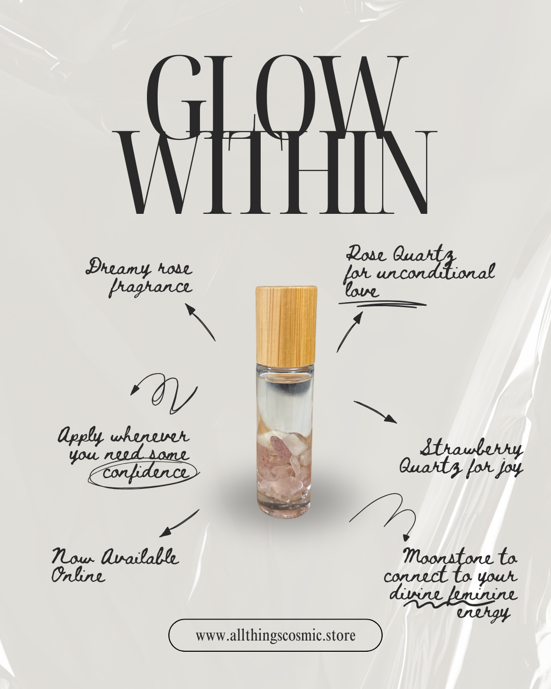 Glow Within Crystal Infused Perfume Rollerball