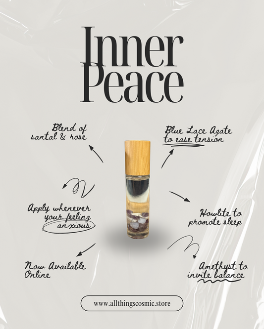 Inner Peace Crystal Infused Perfume Rollerball